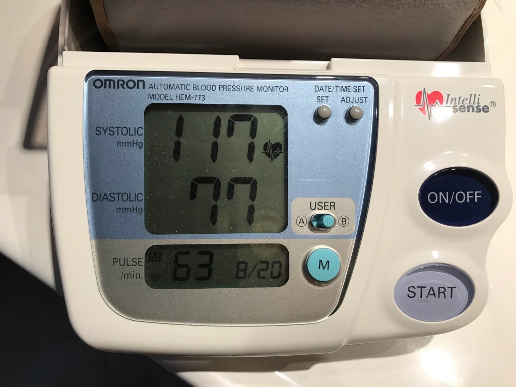 I was once near death……I think